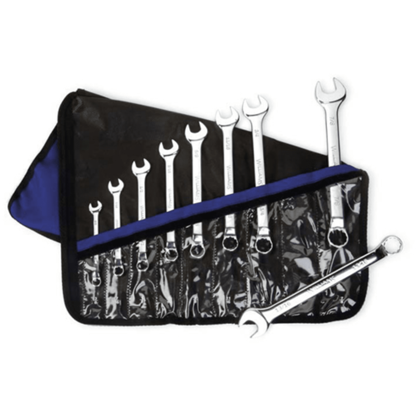 Williams 11990, 9-Piece SAE Offset Combination Wrench Set