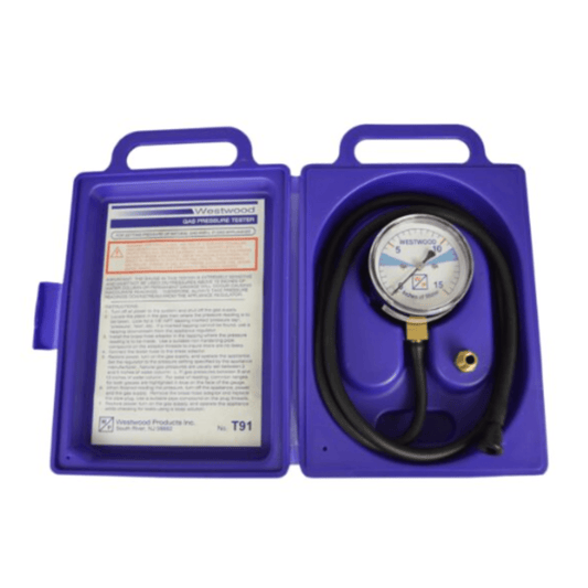 Westwood T91, Gas Pressure Tester, 2.5” color coded dial