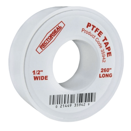 35942 - Rectorseal - 1/2 X 260 PTFE TAPE - 12PK