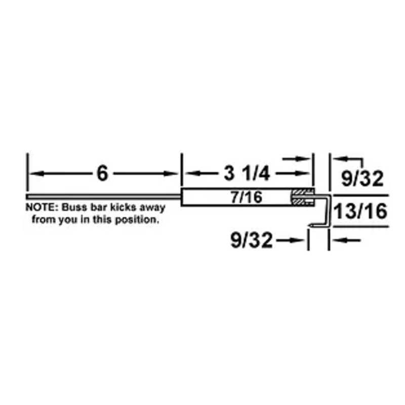 Electrode ADAMS 51067050  17005  (Replacement for Westwood WP-E5-151P) - Crown