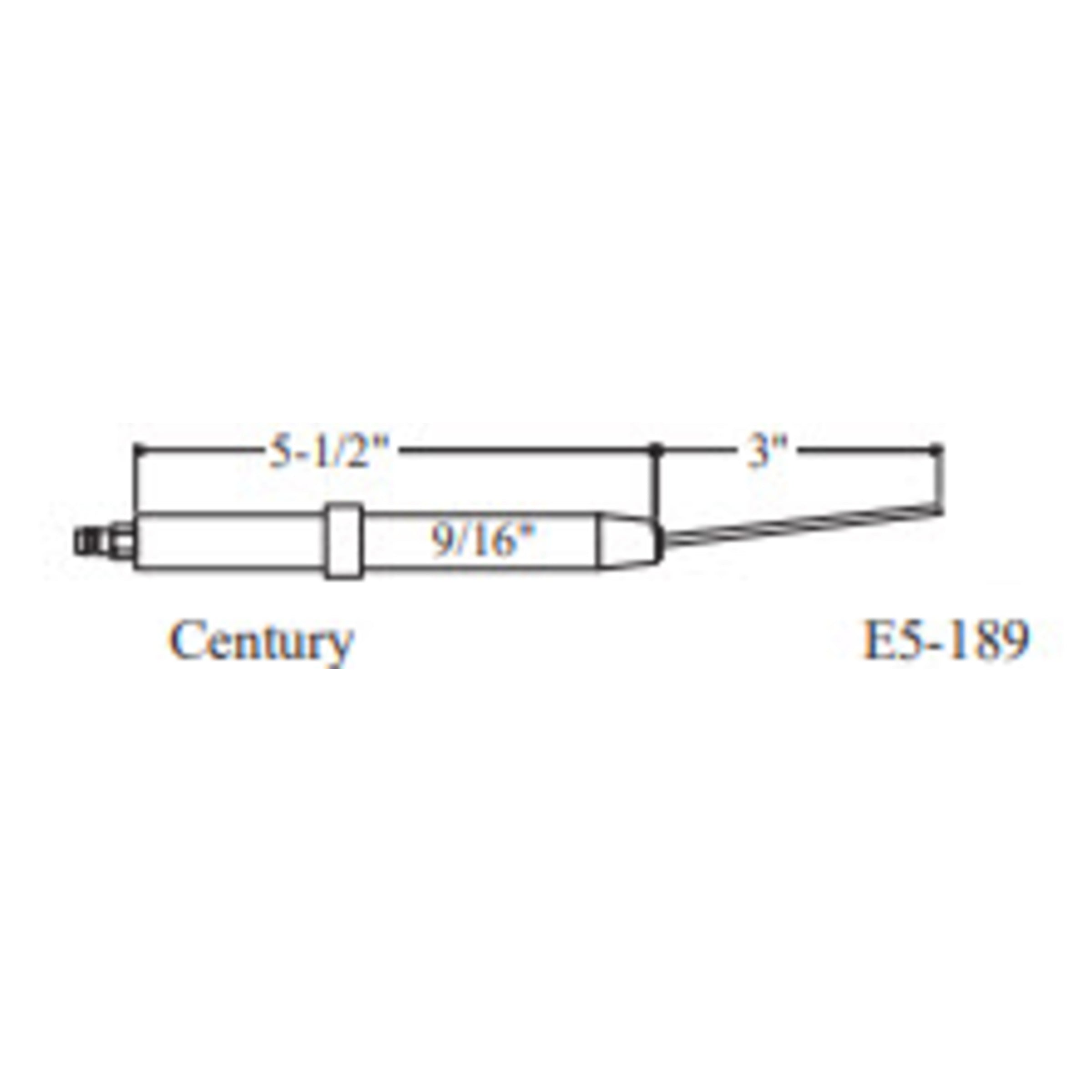 Westwood E5-199Z1 Single Block Electrode - Replacement For Cleanburn CB 500 & A2 Burners
