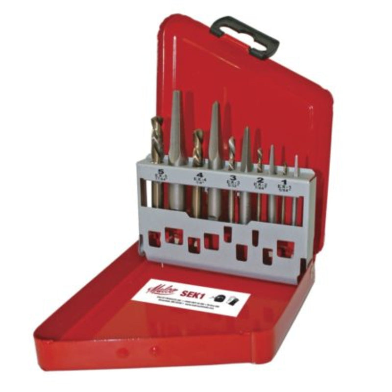 Malco Screw Extractor Kit, 10-Piece