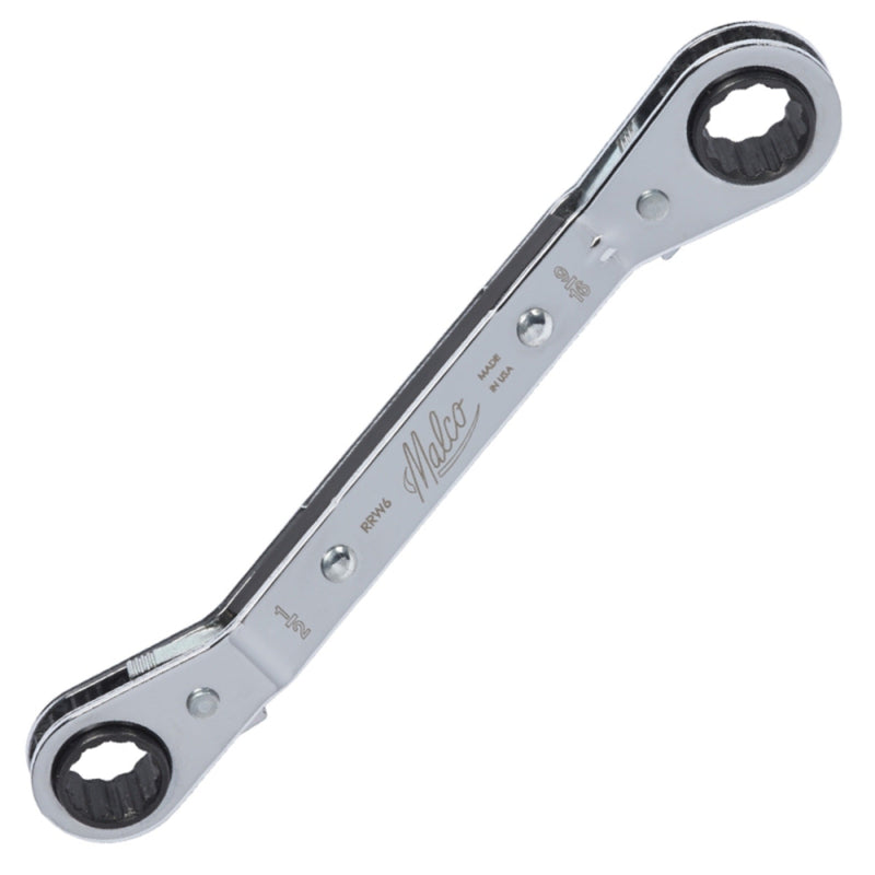 Malco Offset Ratchet Wrench, 1/2" & 9/16"