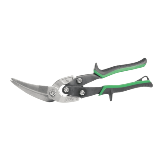 AV73 - Malco - Offset Right Long Cut Aviation Snip (Right & Straight) 2-1/4" Cut