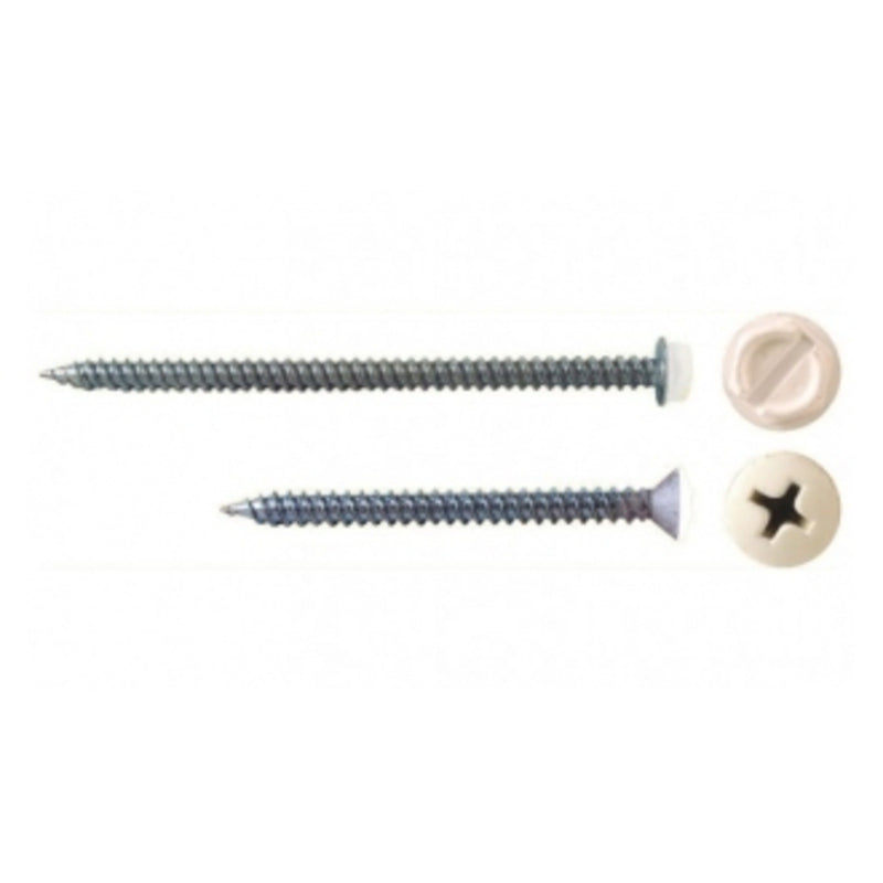 Malco Phillips Oval Zip-In Screws (50-Pack)