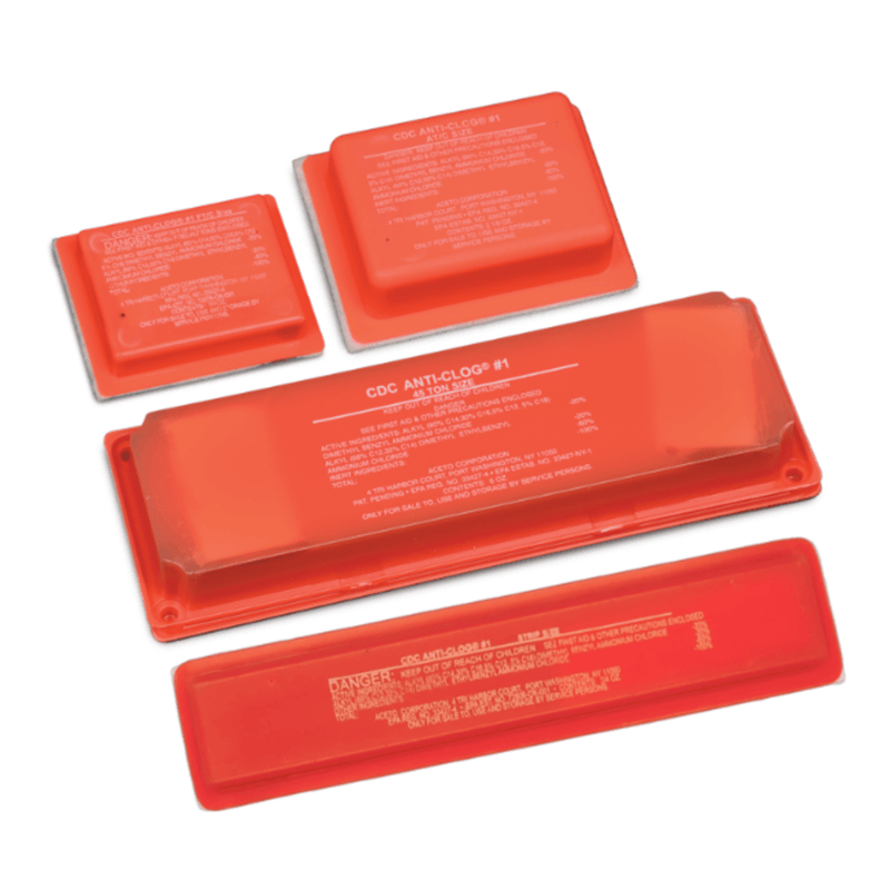 Nettoyant pour bac à condensats CDC Anticlog, FT/C, 5 tonnes 1 tampon, (24 pièces) - HydroBalance