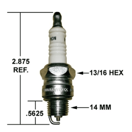 H-14-Y - Crown - CHAMPION SPARK PLUG (1EA)