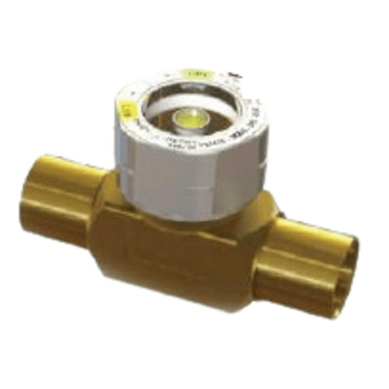 Moisture Indicator, 7/8 OD Solder - DRI-VUE - Single Port  - Henry
