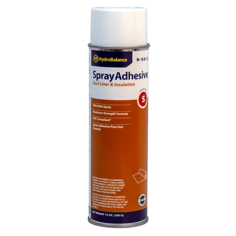 Spray Adhesive 12 oz Net Wt Aerosol, (12 PK) - HydroBalance