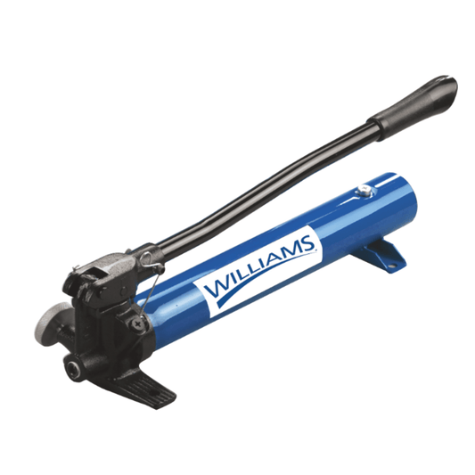 Williams 5HS2S200, Two Speed Hand Pump 128.0 in Usable Oil Capacity