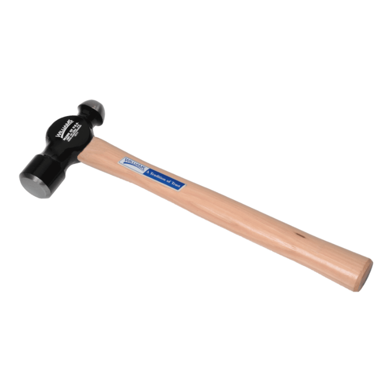 24 oz Ball-Pein Hammer with Wood Handle - Williams