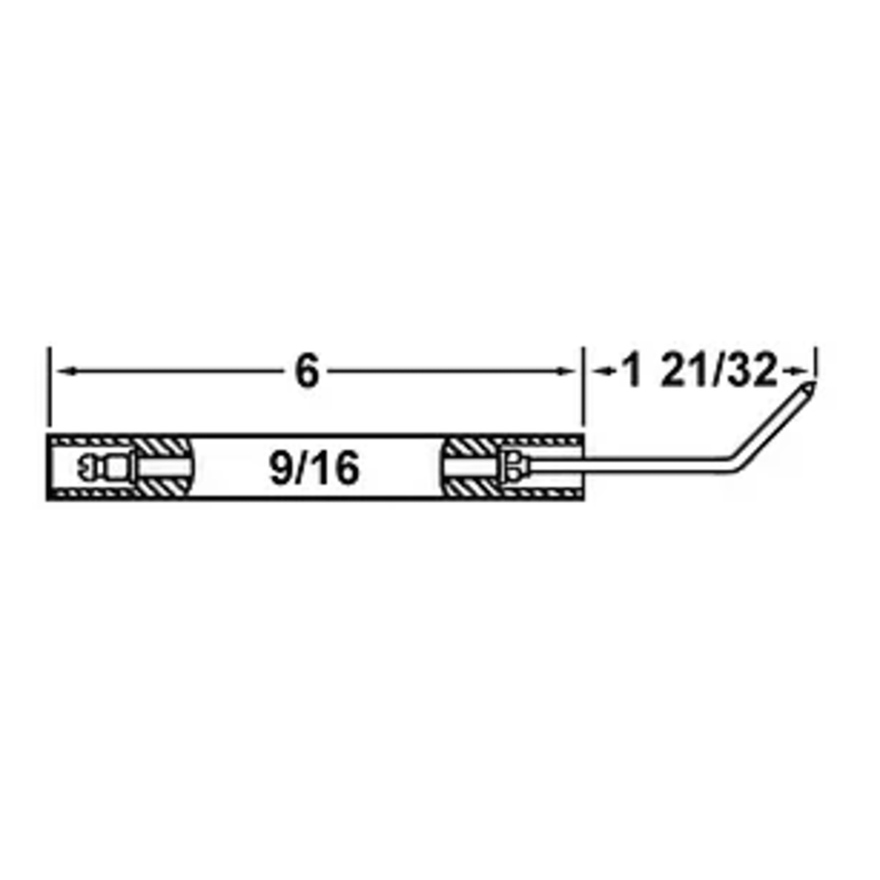 Electrode SHELL HEAD * CS 15  (Replacement for Westwood WP-E5-515-7) - Crown