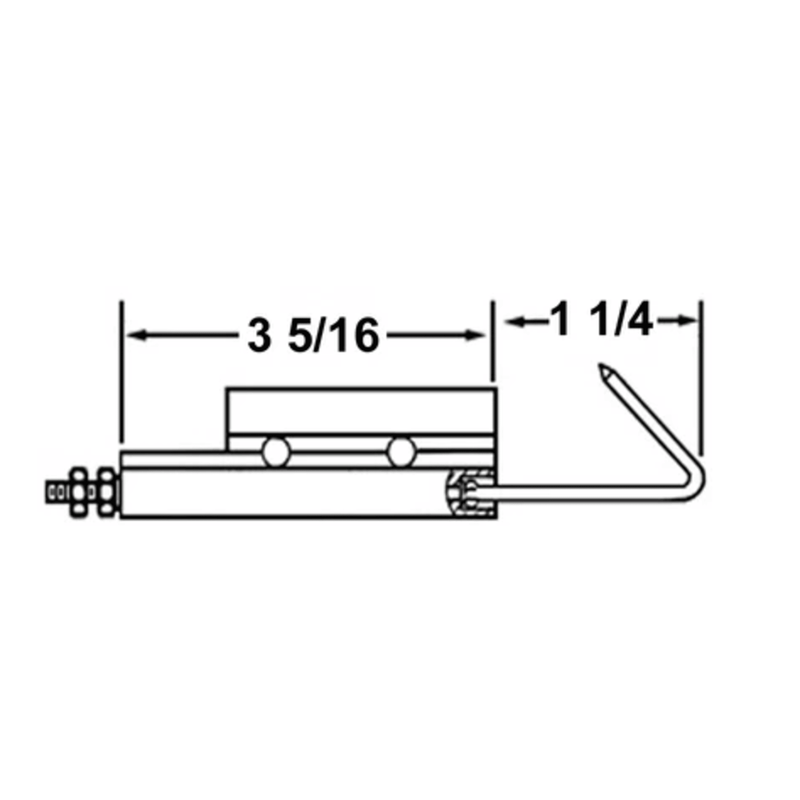 Electrode LENNOX  77C8301 17289 CL 28  - Crown