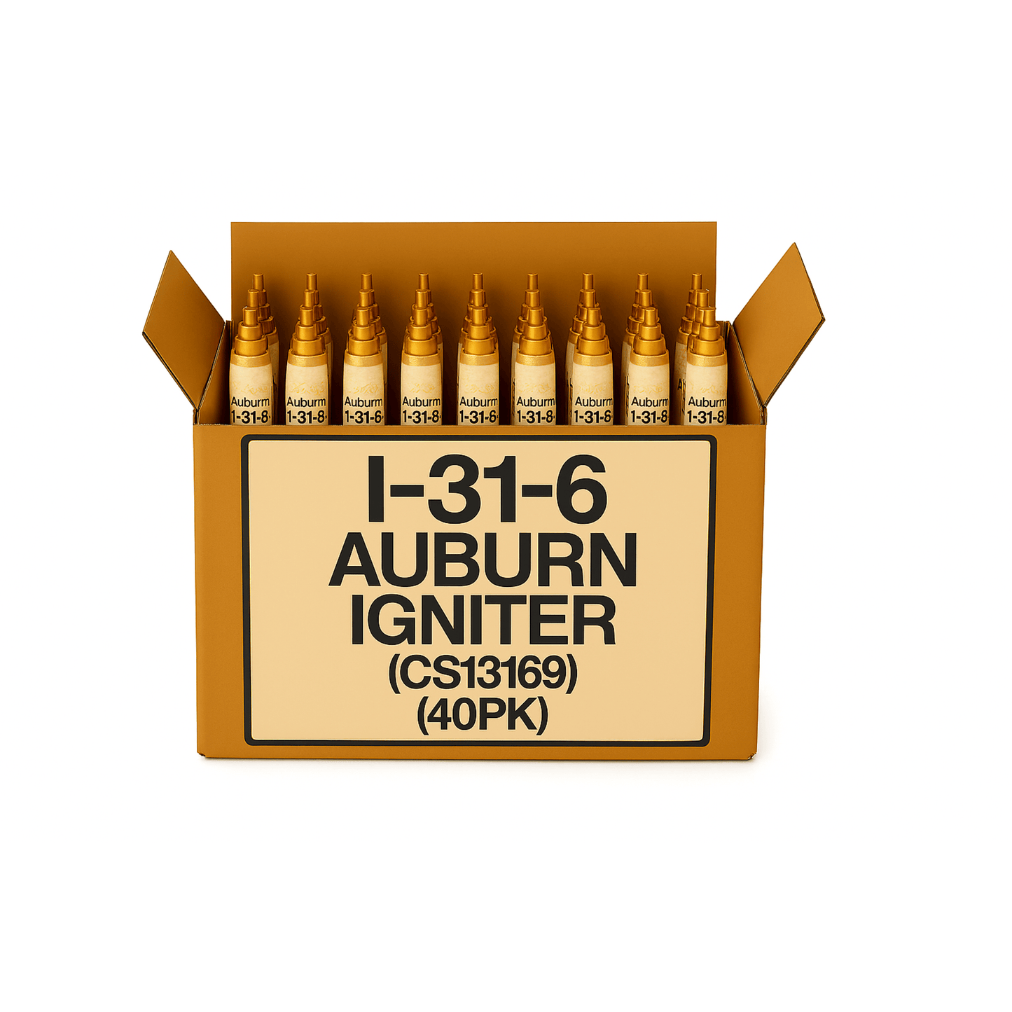 I-31-6 - Auburn - Igniter (CS13169) (40PK)