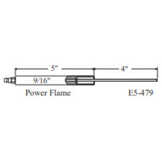 Westwood 479, Power Flame Electrode 2pk