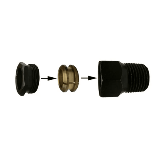 45199 - Crown - GLAND NUT ASSY TO FIT  1/2 INS (1EA)