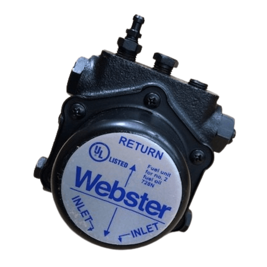 Webster 2R122C-5BQ3, Two Stage Pump