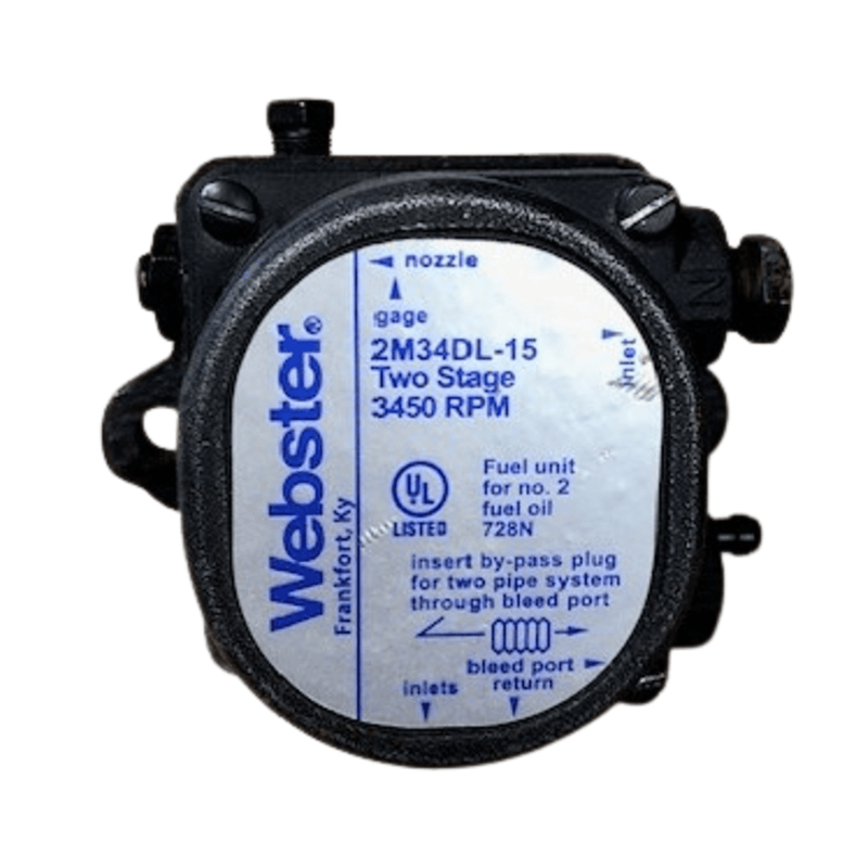 Webster Two Stage Pump 2M34DL-15