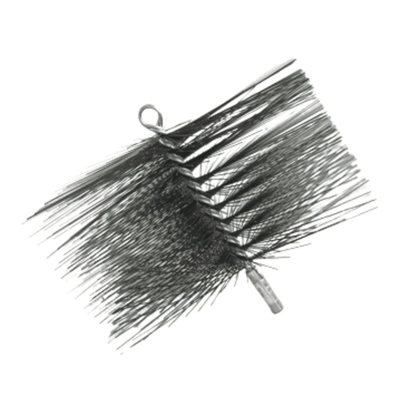 Brush Chimney Pro-Clean Home - Rectangle T. Steel SS/DS Br 7 x 11"  - Schaefer