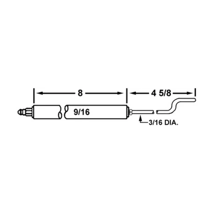 Electrode GORDON PIATT * CG 88  (Replacement for Westwood WP-E5-307S) - Crown
