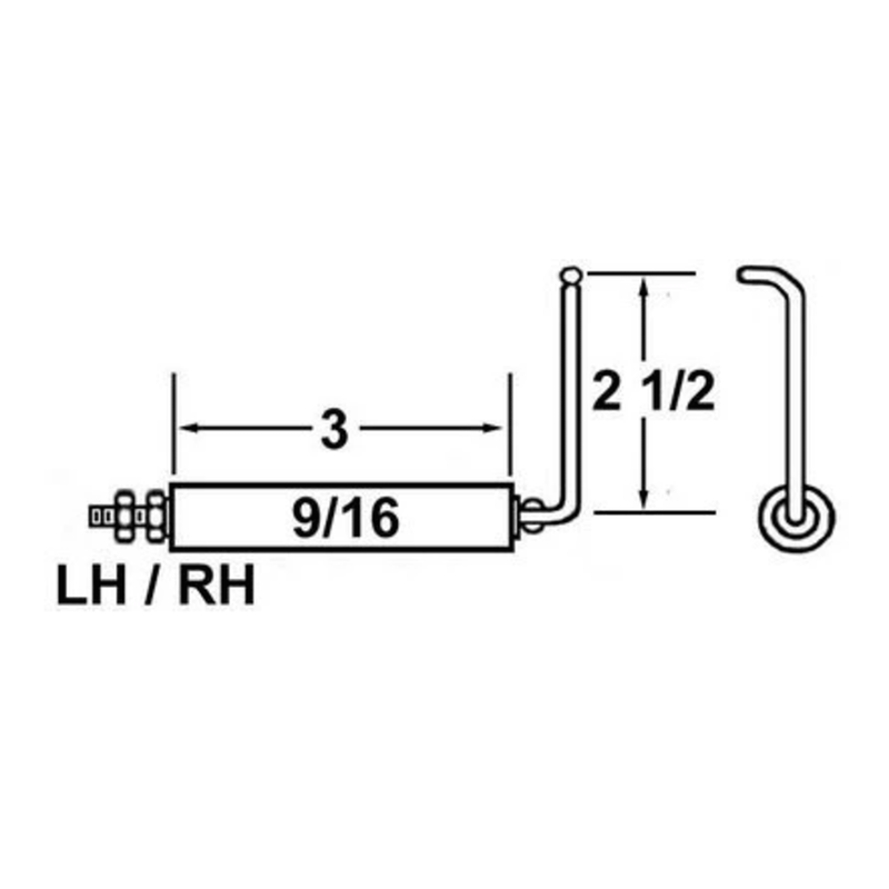 Electrode CHICAGO EASTERN  CC 63  - Crown