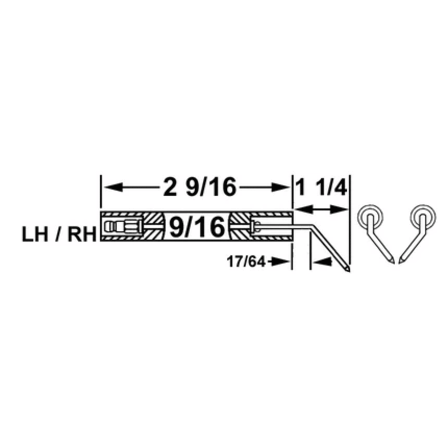 Crown 25054-02, Master Vibrator Electrode 2PK