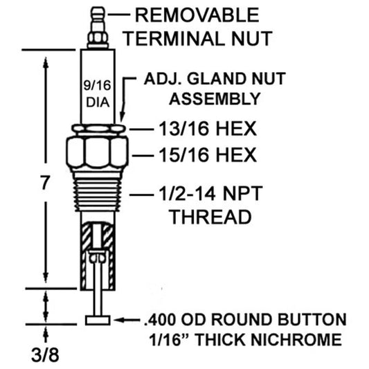 CA345 - Crown - IGNITER/REPLACES IP-22 & MX 54376 (EA)
