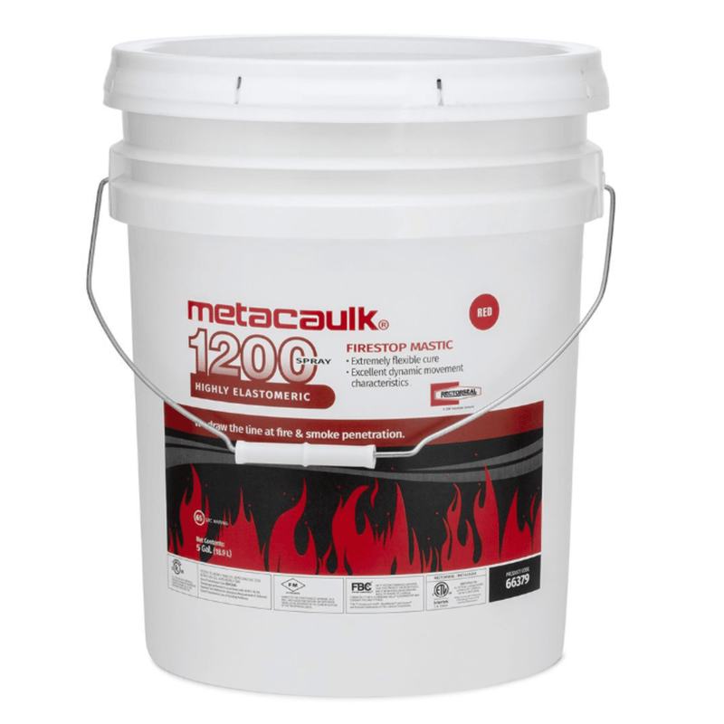 Fire Stop METACAULK  5 Gallon Pail 1200 Spray - Rectorseal