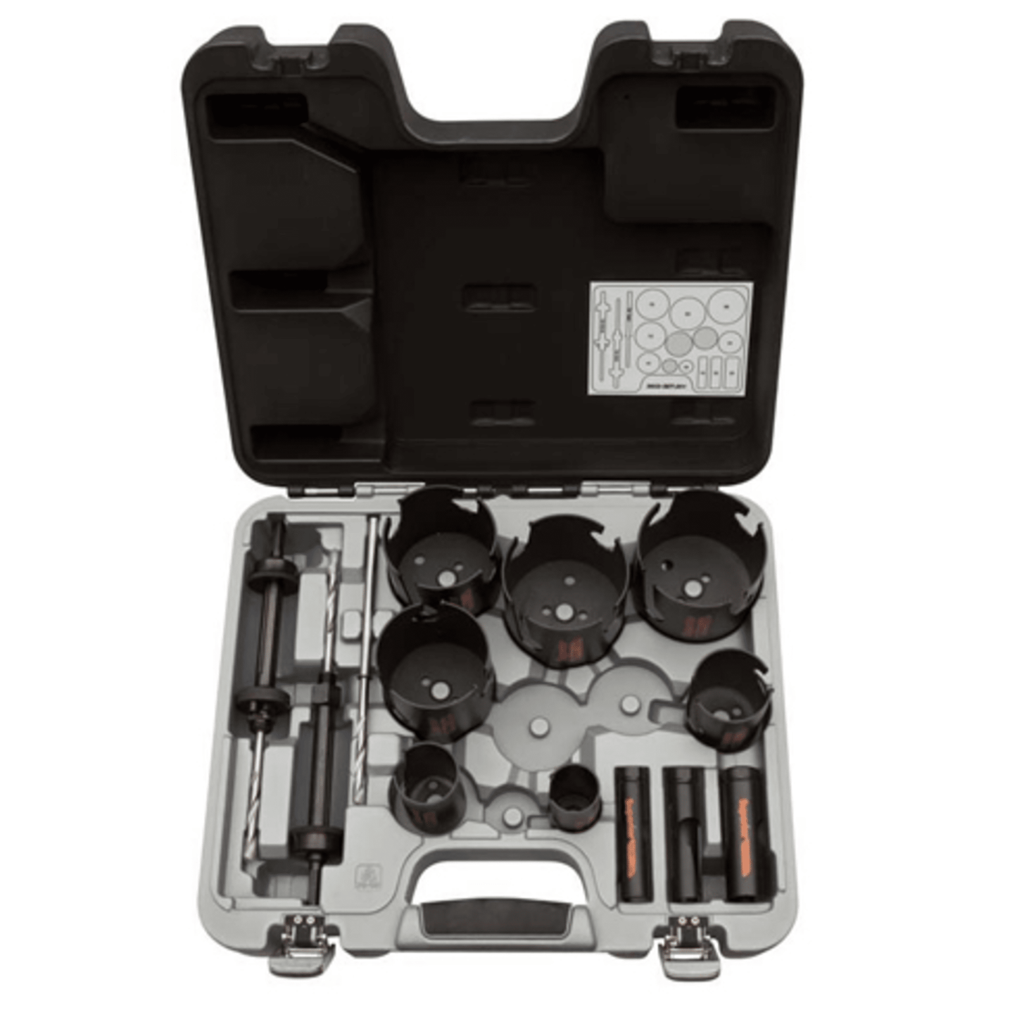 Bahco 3833-SET-201, 13 pc Multi-Construction Superior™ Holesaw Set