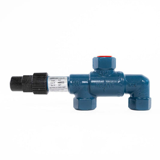 H8022 - Hansen - 3/4 (20MM)3-Way Dual Shut-off Valve, 3/4 FPT Connection