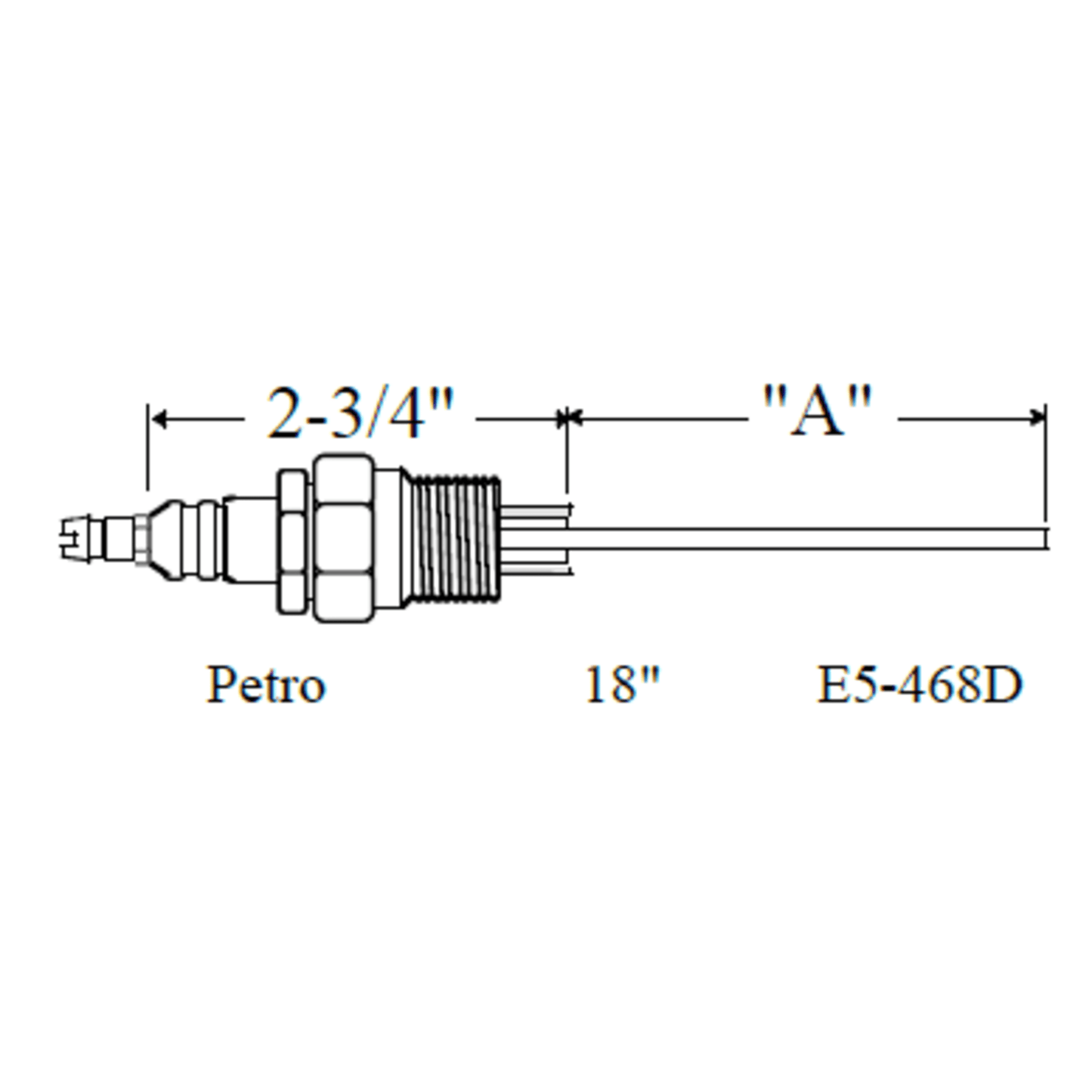 Westwood 468D, Petro Electrode 1pk