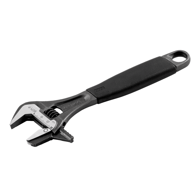 Clé à molette 8" phosphatée noire - Bahco
