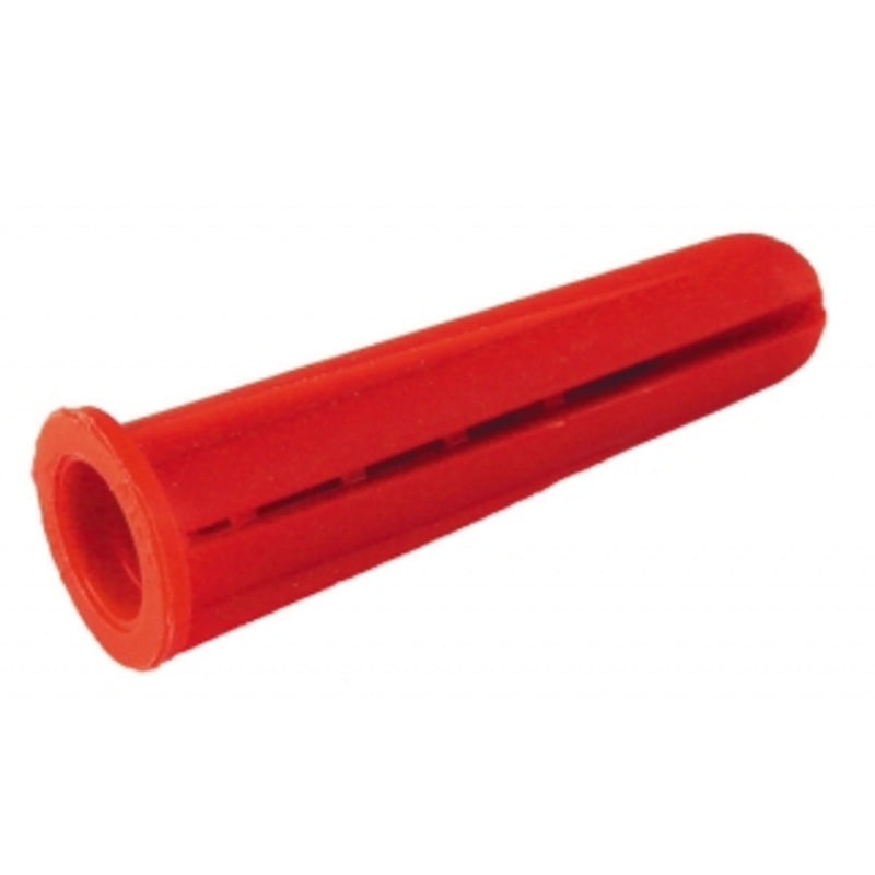 Cheville, plastique, rouge (75 unités) - Malco