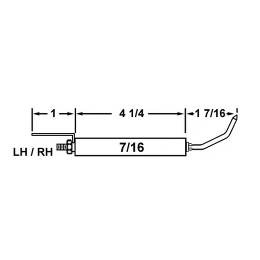 Crown 26020, Miller (L.S.I.) Electrode EACH