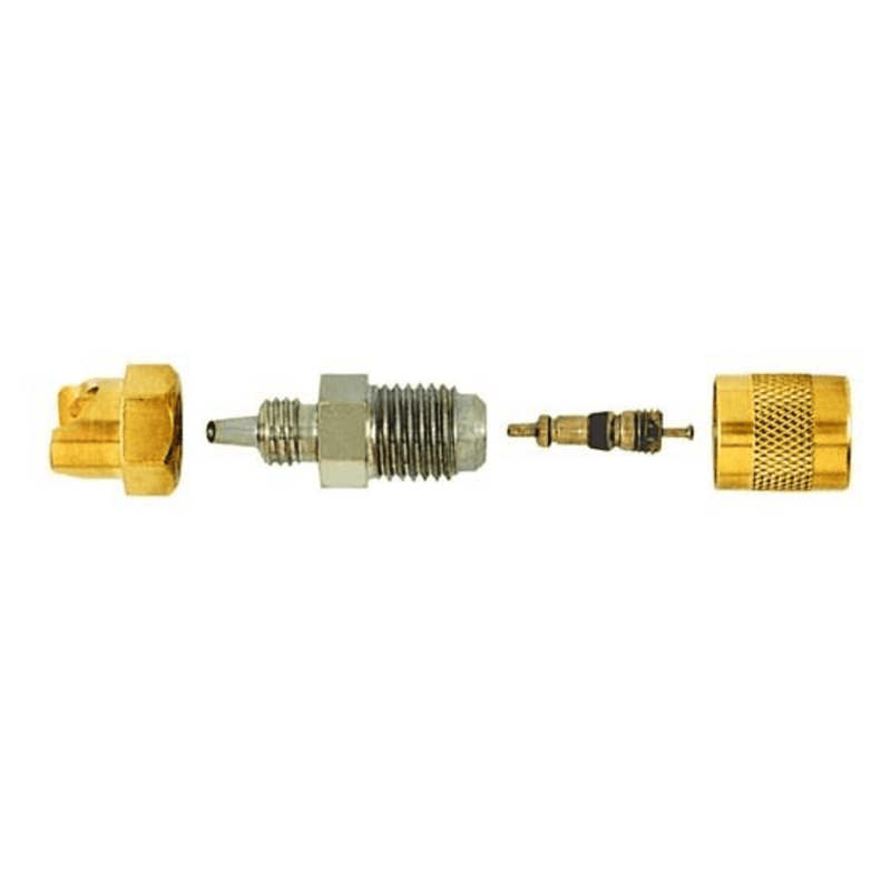 Robinet de service à braser auto-perforant en laiton pour tube cuivre 7/8", CD2245 2PK - C&D