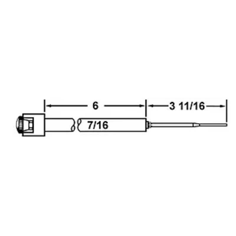 Electrode RAY OIL BURNER CR 21  (Replacement for Westwood WP-E5-500) - Crown