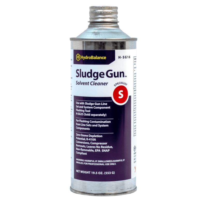 Coil Cleaner Sludge Gun Flush Fluid 19.5 oz NetWt Can,  - HydroBalance