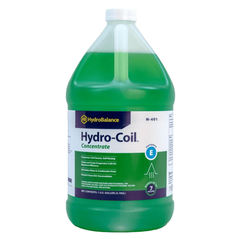 Nettoyant pour serpentins Hydro-Coil Concentré en bouteille de 1 gallon (lot de 4) - HydroBalance