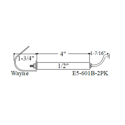 Westwood 601B Wayne Electrode 2pk