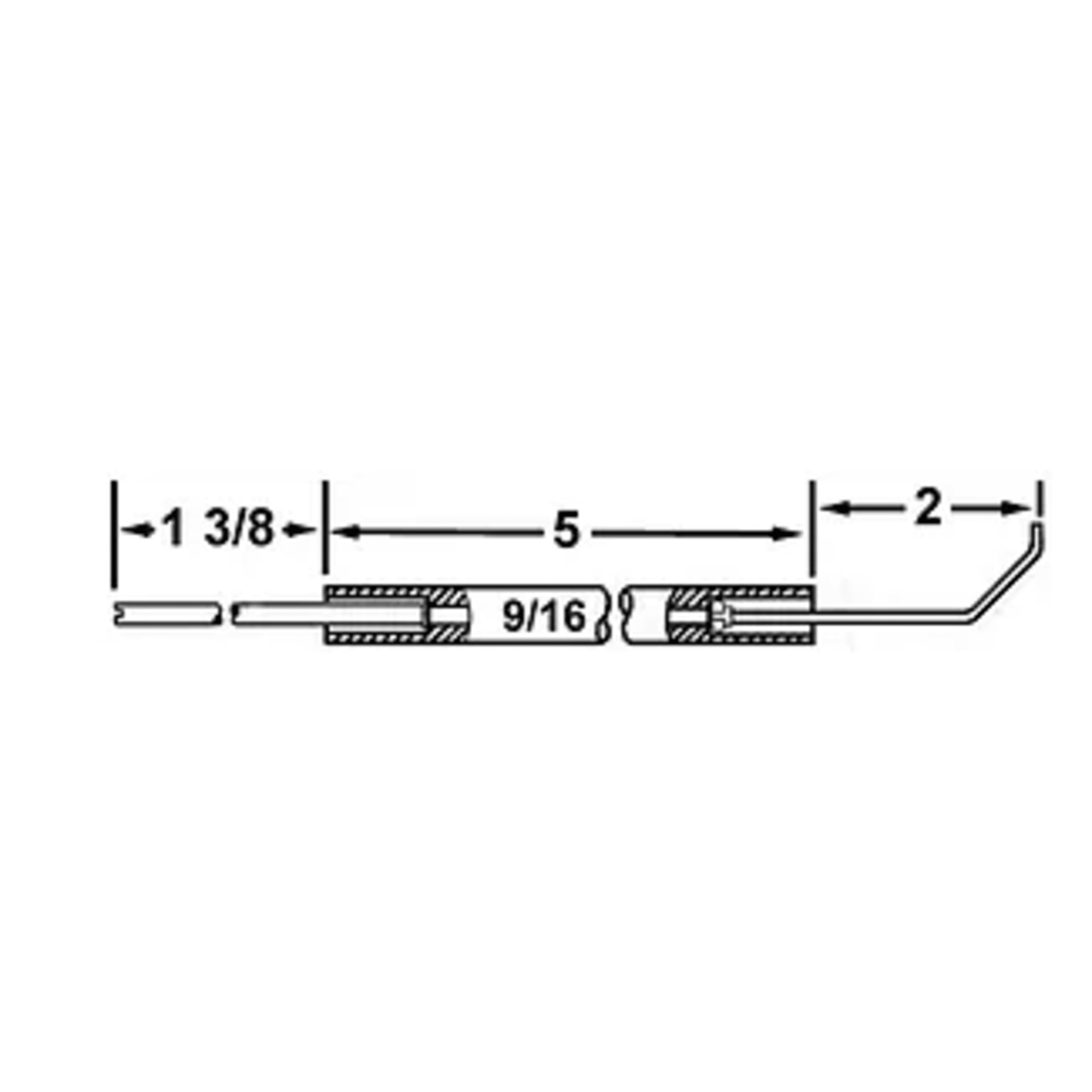 Crown 22115-02, Iron Fireman Electrode 2PK