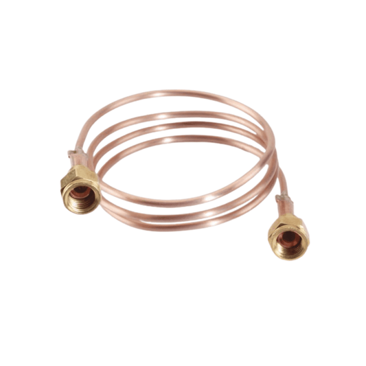 C&D CD2542, 36" capillary tube w/ 1/4" f. double flare on each end, depressor tip at each end 1EA