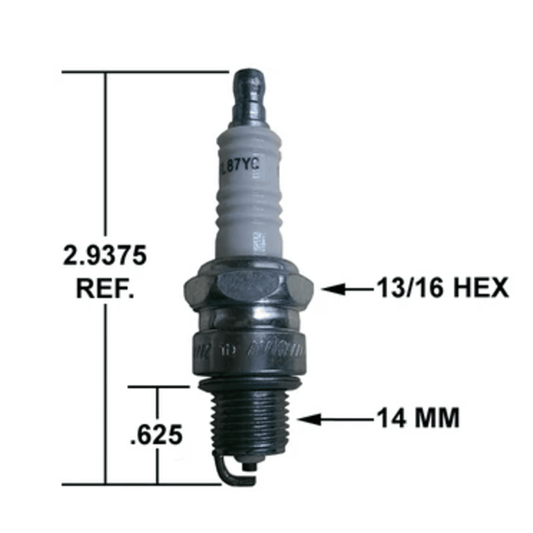 RL87YC - Crown - CHAMPION SPARK PLUG (1EA)