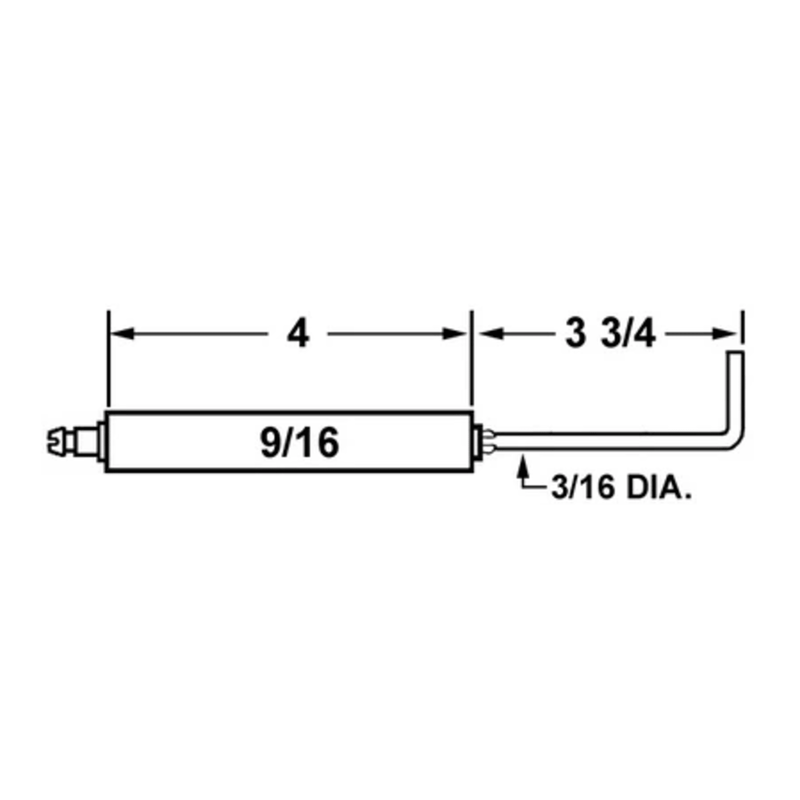 Electrode GORDON PIATT CG 74  (Replacement for Westwood WP-E5-307F) - Crown