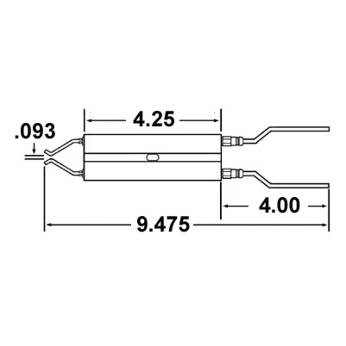 Crown 20549, Black Gold Electrode EACH