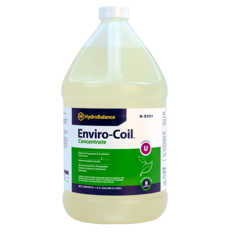 Nettoyant/Dégraissant Enviro-Coil Concentré Bouteille 1 Gal, (4 paquets) - HydroBalance