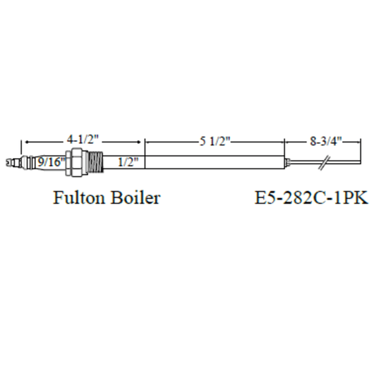 Westwood 282C, Fulton Boiler Electrode 1pk
