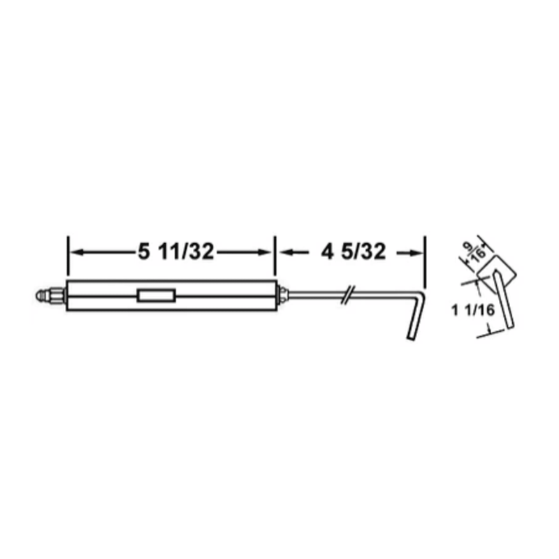 Electrode PYRONICS  2826C 17448  - Crown