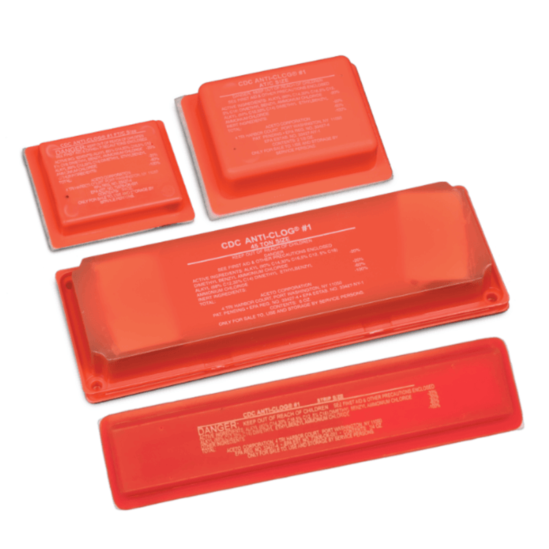 HydroBalance CDC Anticlog, AT/C, 15 Ton 1 Pad, (12 PK)