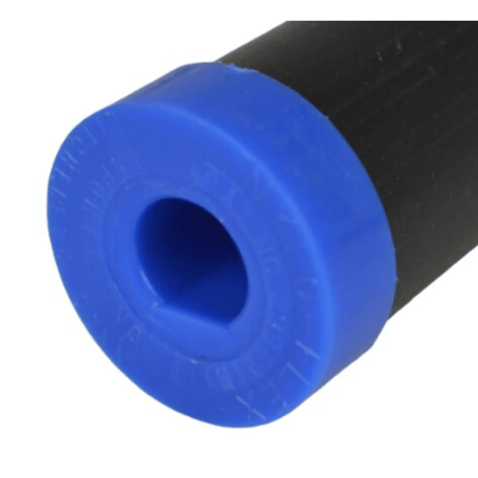 Westwood S85-110-25, Nylo-Flex end piece, for 7/16” shaft, BLUE 25pk