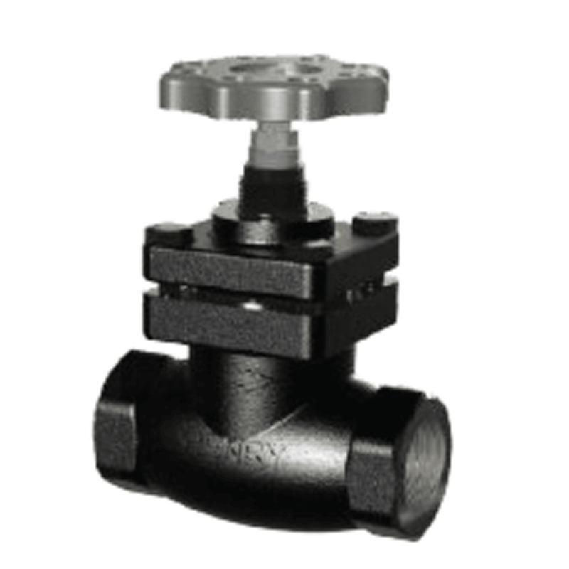 Henry Shut-Off Valve, Steel Globe Handwheel, 3/4" x 3/4" FPT - 19.05mm